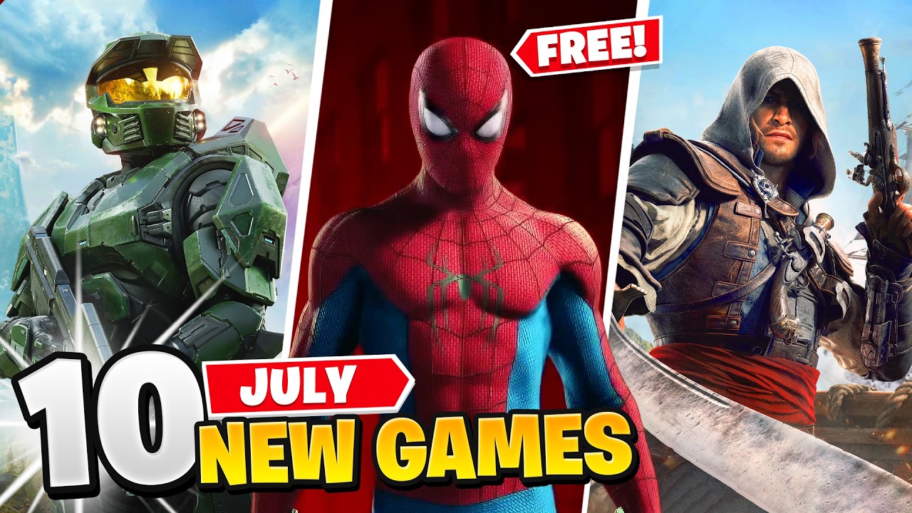 10 New Games JULY 2026 (2 FREE GAMES)