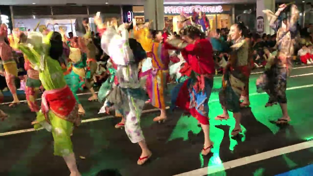 にいがた総おどり　フィナーレ下駄総おどり