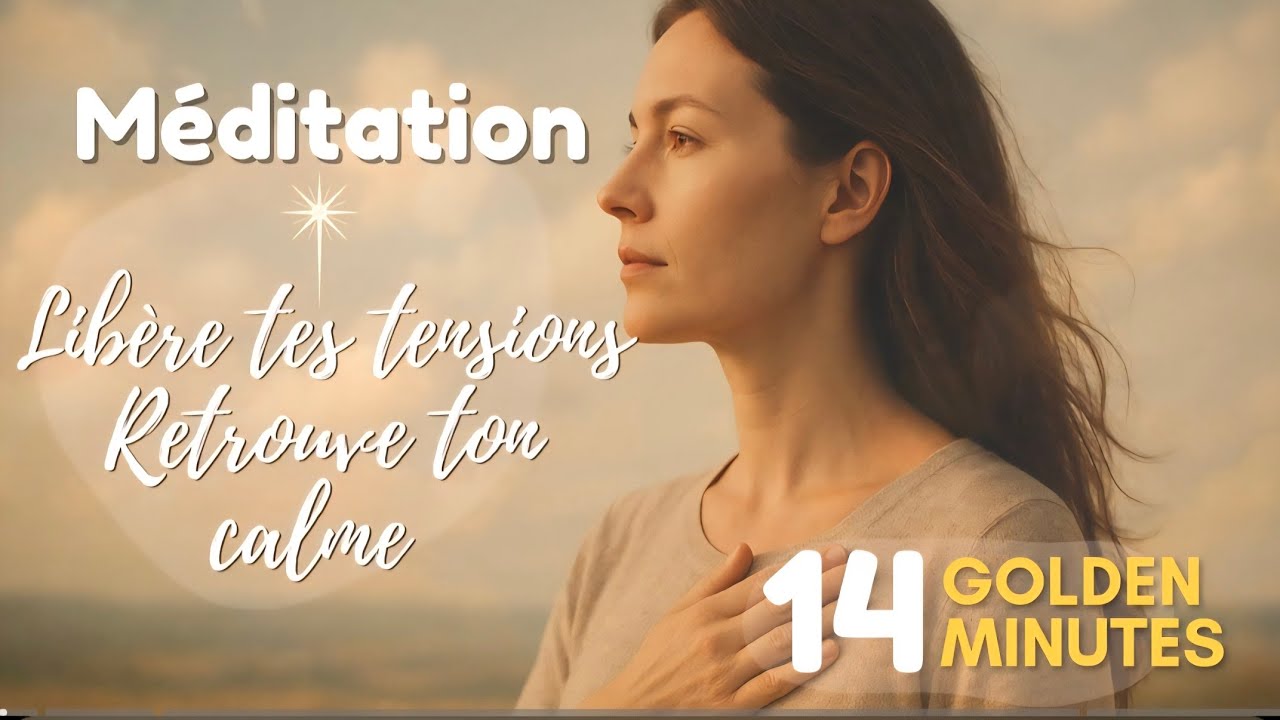 🪷 Méditation guidée (14 min) — Libère tes tensions et retrouve la sérénité