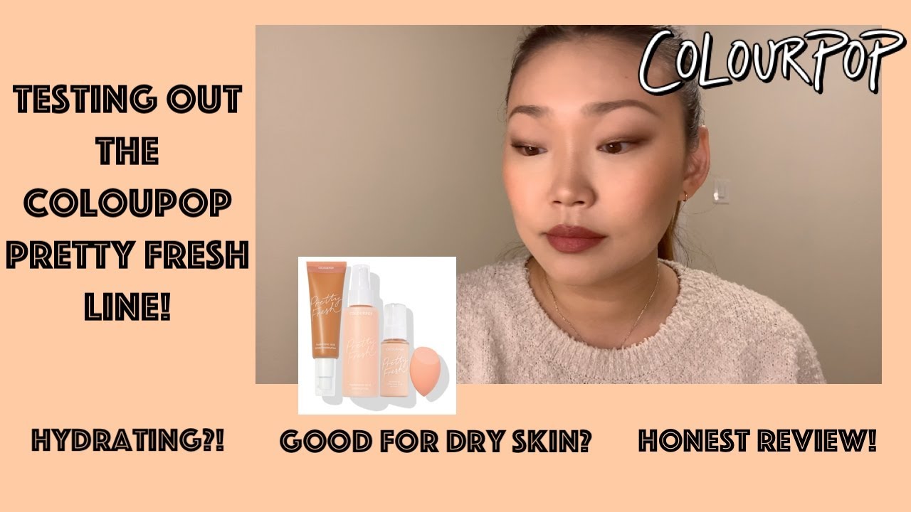 Colourpop Pretty Fresh Line Review and Demo