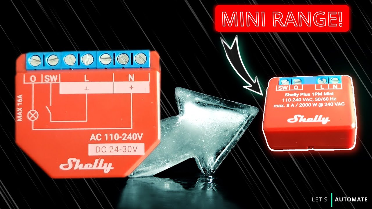 Shelly Plus 1PM Mini | Подключение и настройка | Интеграция с Home Assistant