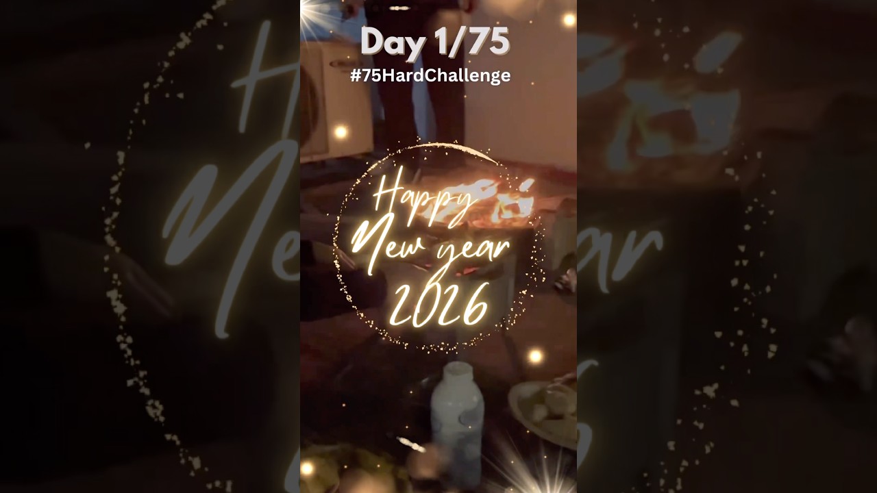 Day 1/75 Hard Challenge ✨