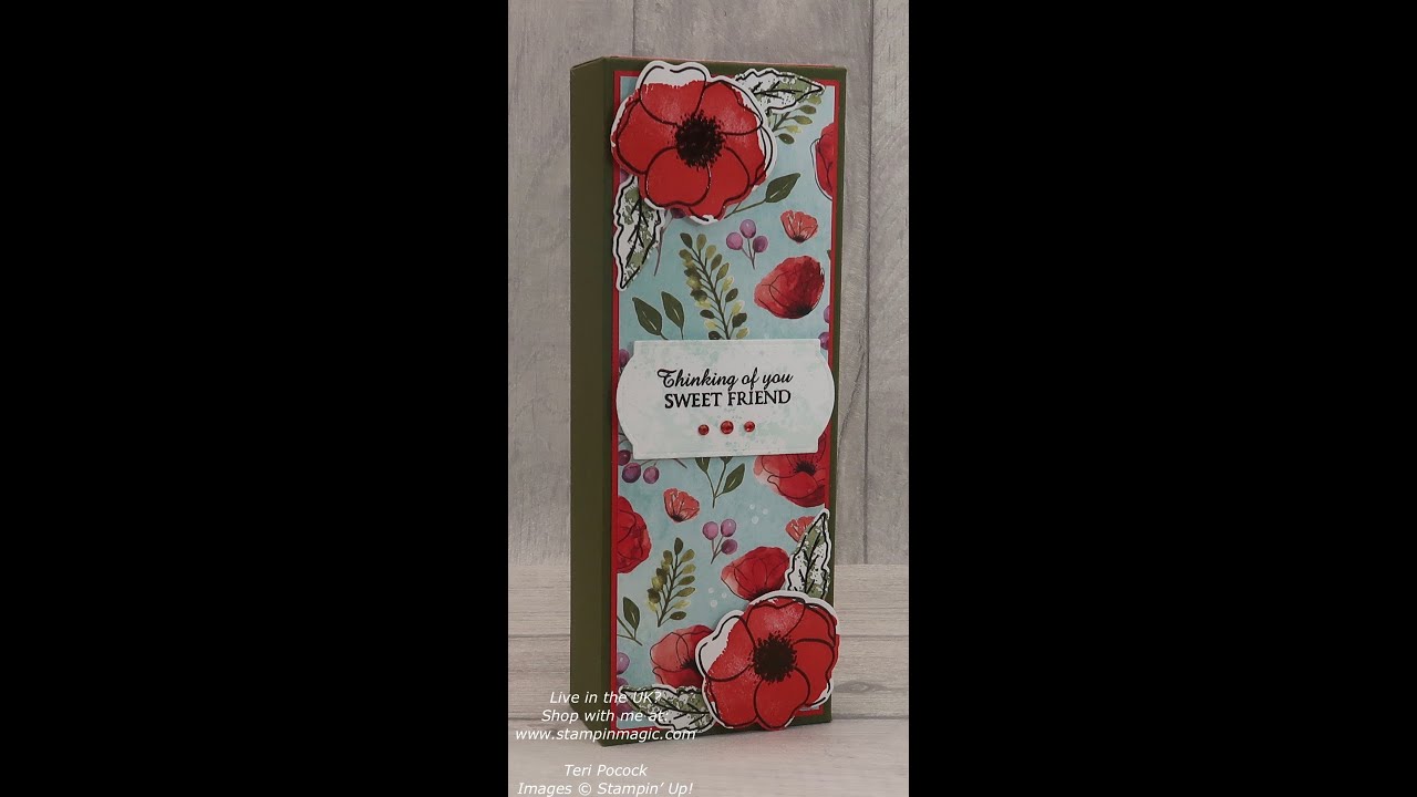 Painted Poppies - Gift Box (7½