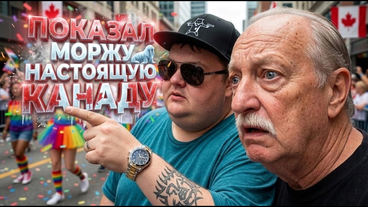 Показал МОРЖУ НАСТОЯЩУЮ КАНАДУ!🔥РЕАКЦИЯ🔥