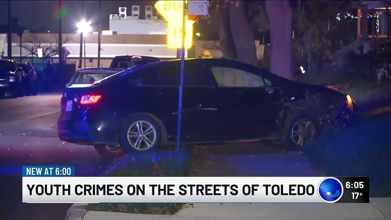 Youth crimes on the streets of Toledo
