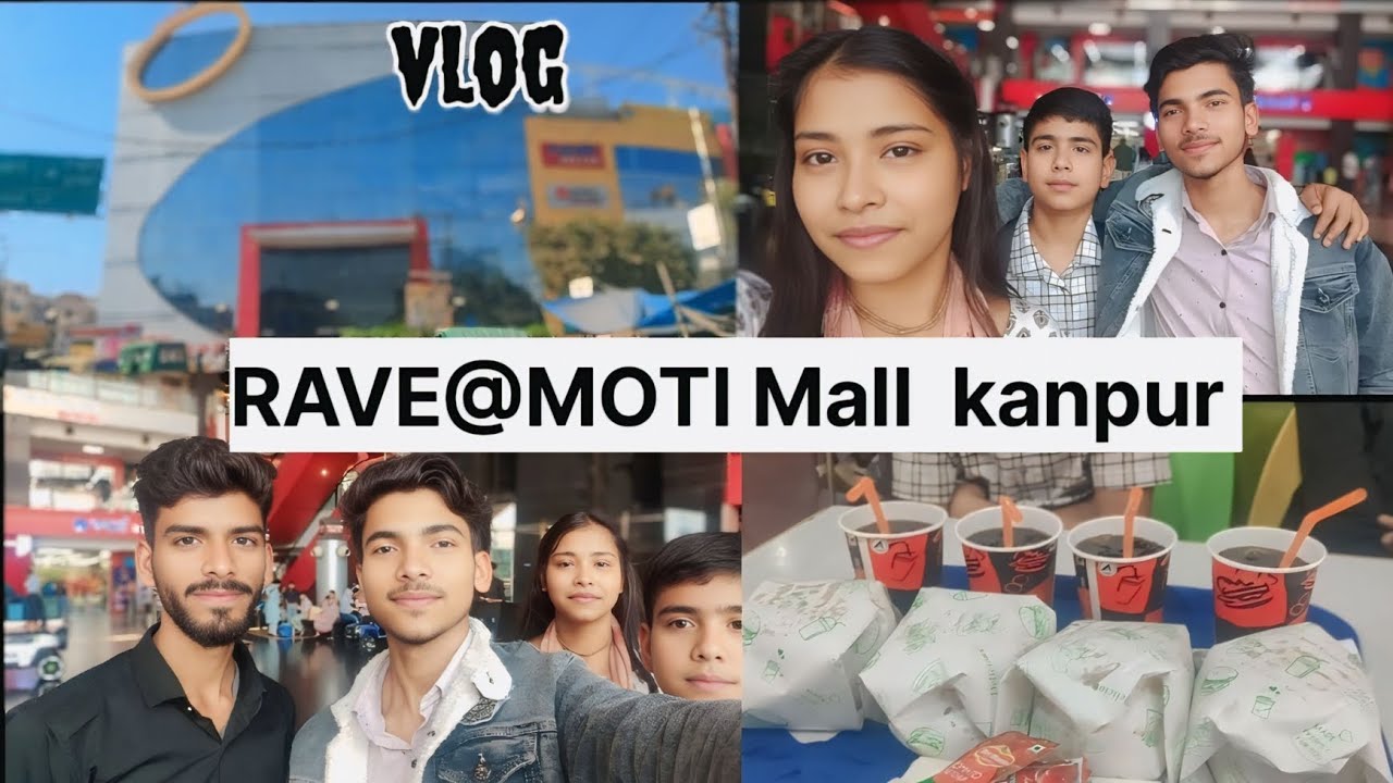 RAVE@MOTI Mall kanpur|| vlog|| Rocky Raoshahab|| 🥰