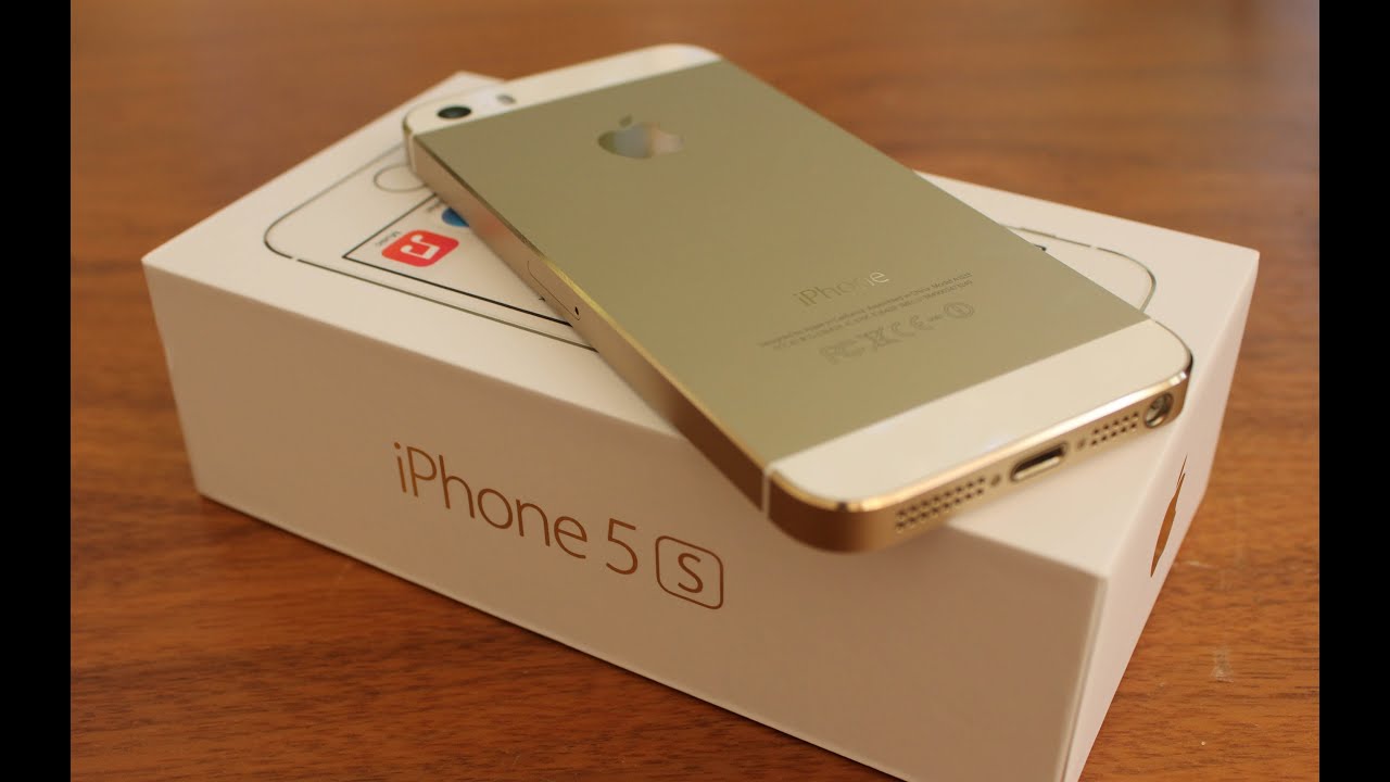 Gold iPhone 5s Unboxing and Setup (HD)