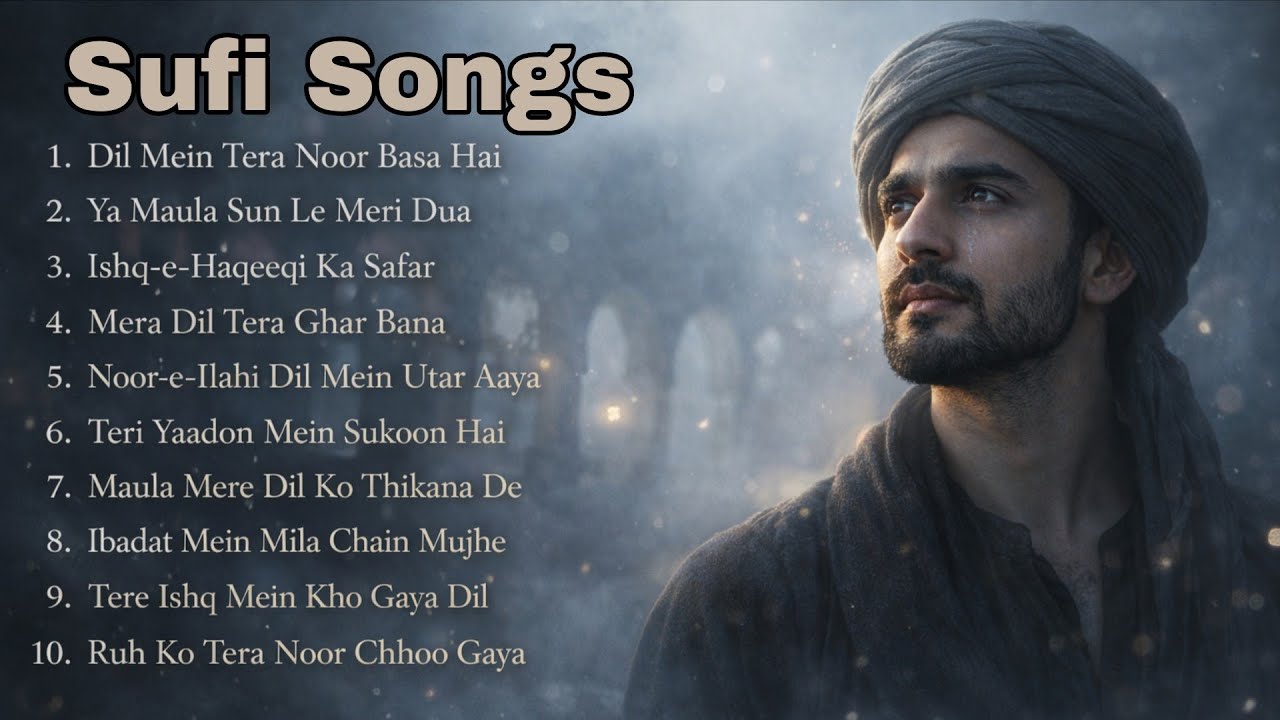Non Stop Sufi Songs 💛 Heart Touching & Emotional Kalam | Soulful Islamic Sufi Music 