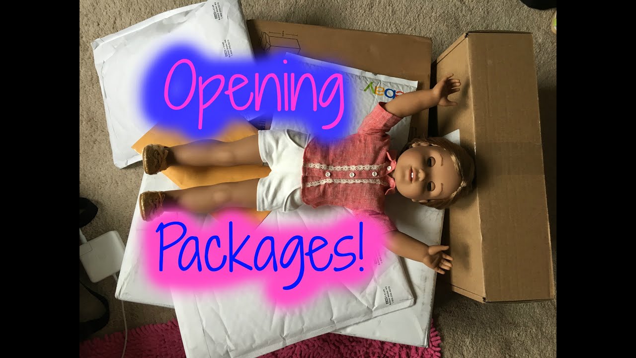 Opening Packages from Etsy, eBay and American Girl!