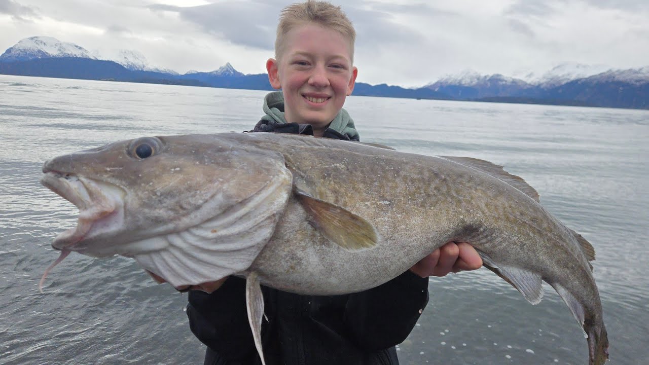 3 Days Surf Fishing Alaska for Big Cod