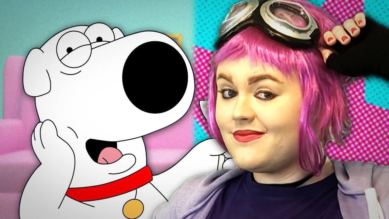Brian Griffin vs Ramona Flowers - Average Rap Battles of Blank | Billie Joe Eyelash