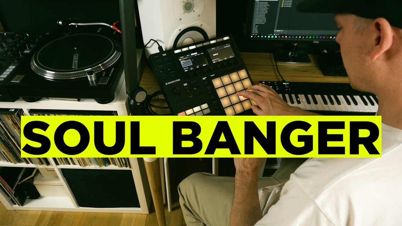 Maschine MK3 | Hip Hop Beat Making From Soul Vinyl Record