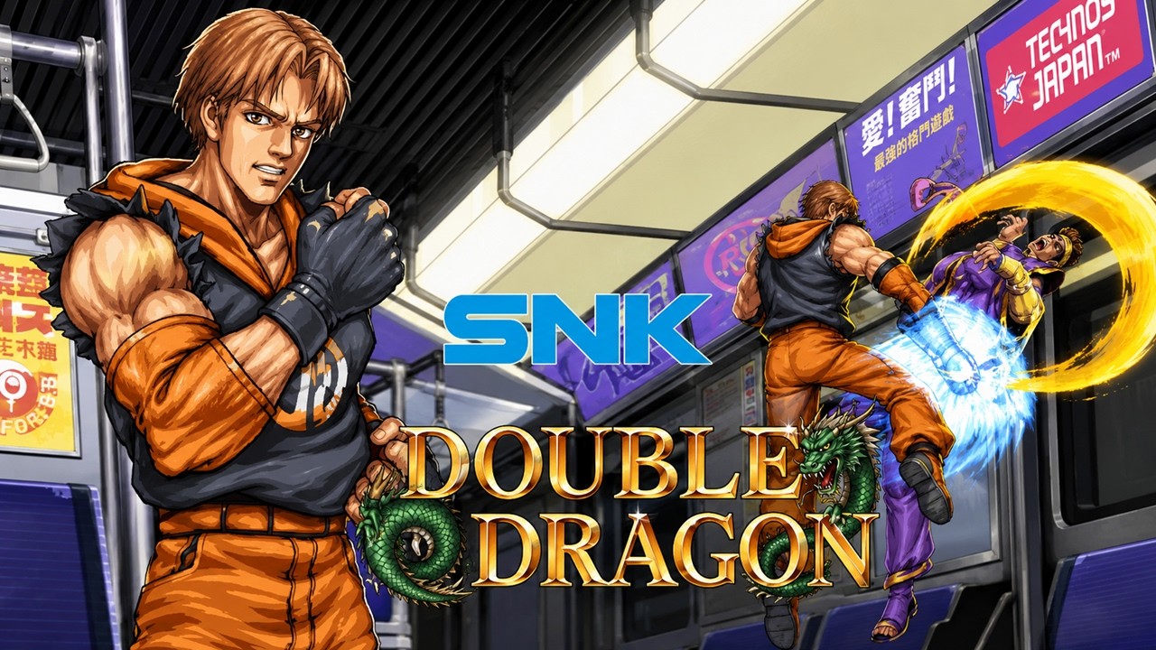 Double Dragon Neo Geo Level-8 Jimmy No Lose Playthrough