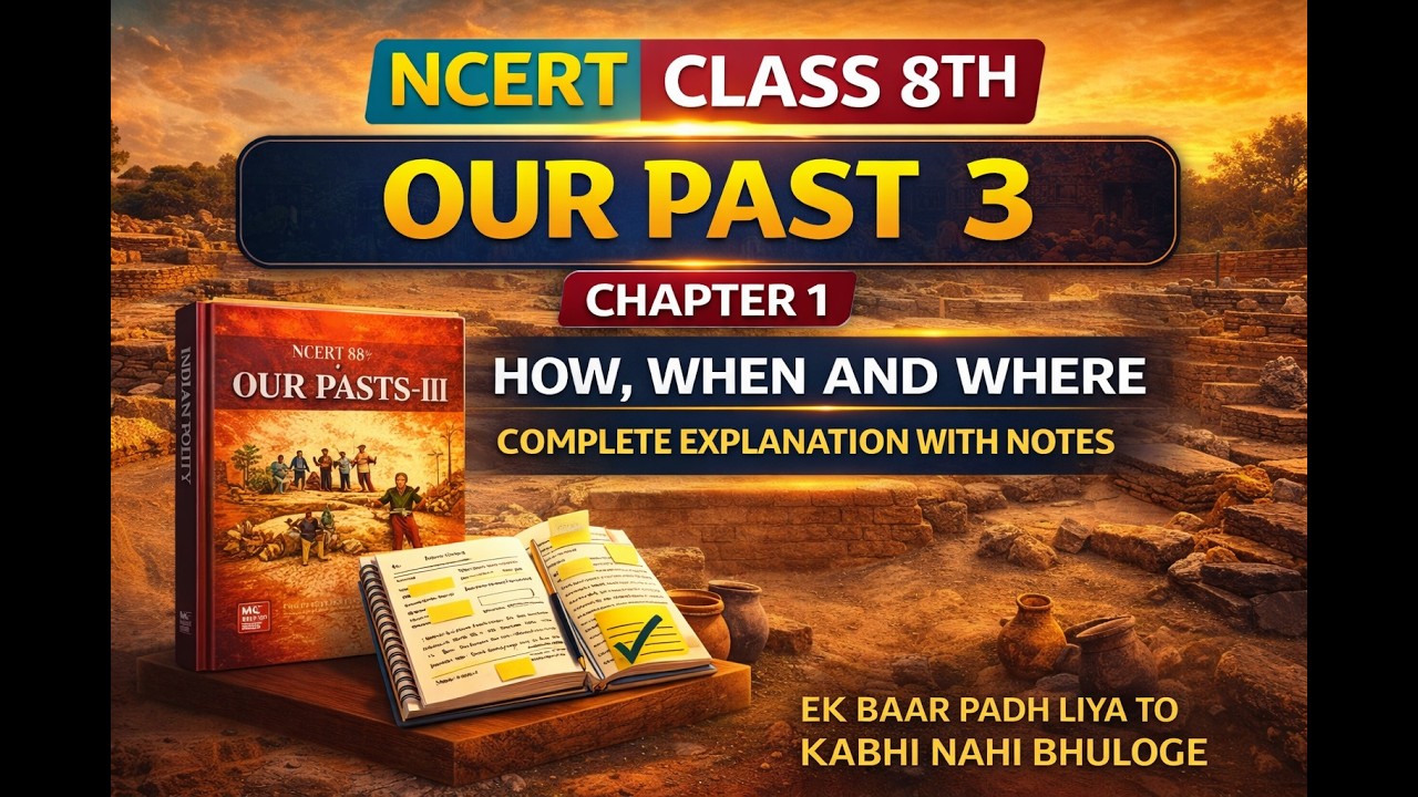 Class 8th Chapter 1 HOW WHEN AND WHERE #upsc #ssc #ncert