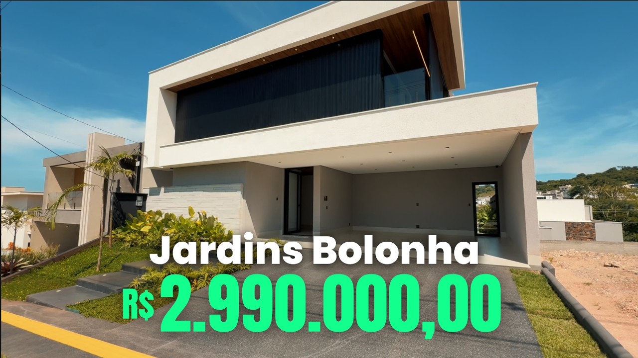 Casa de Luxo com 4 Suítes + Vista para Mata | R$ 2.990.000