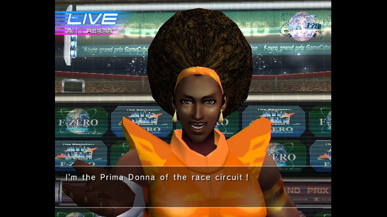 F-Zero GX TV Interviews in HD: Pilot #12 - Kate Alen