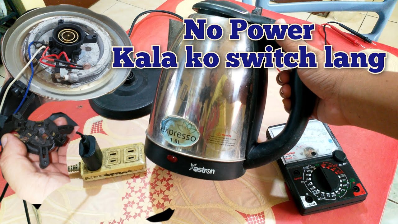 How to repair electric kettle / No Power