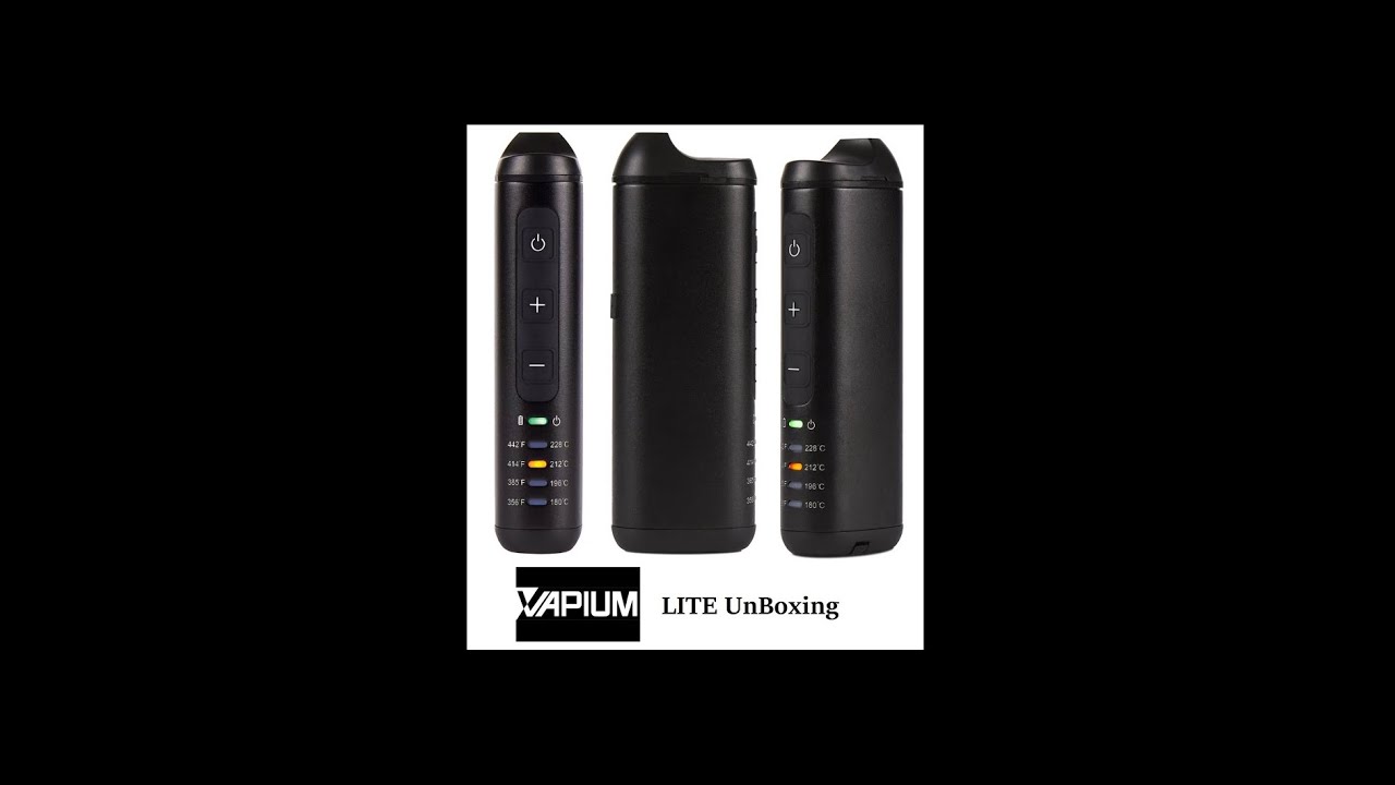 Vapium Lite Vaporizer Unboxing