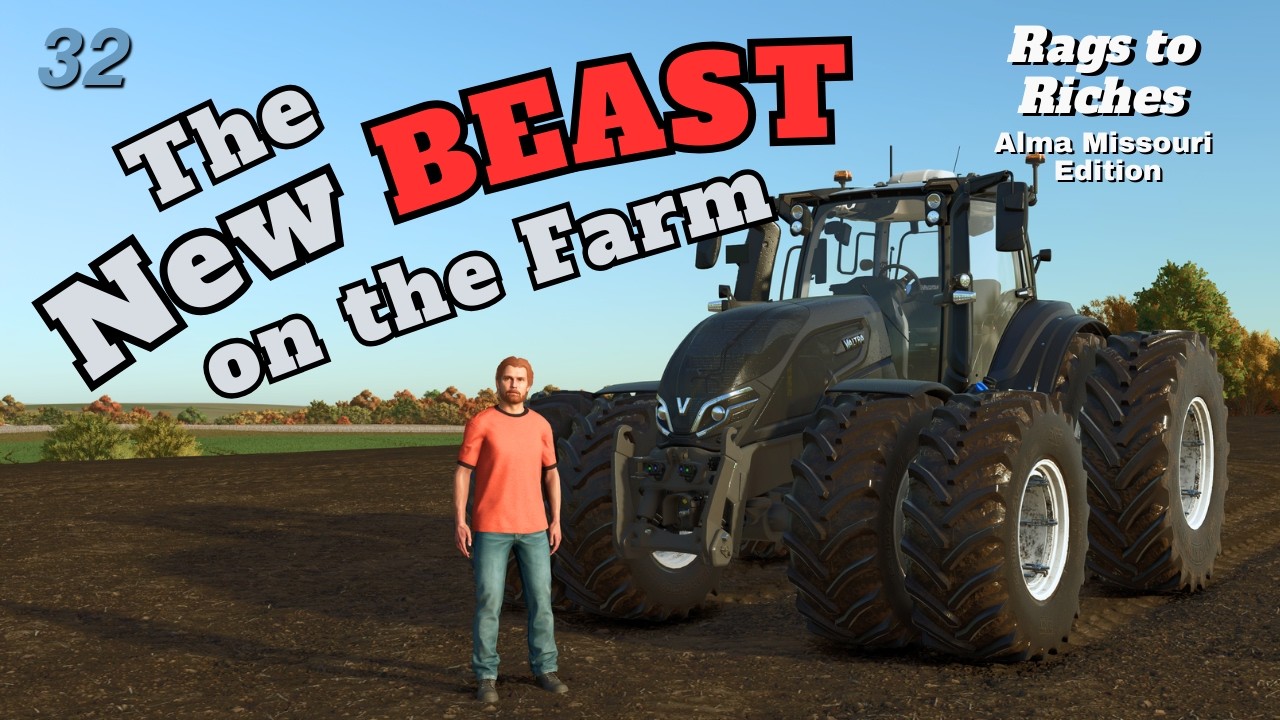 New Beast on the Farm | R2R Alma 32 | FS25