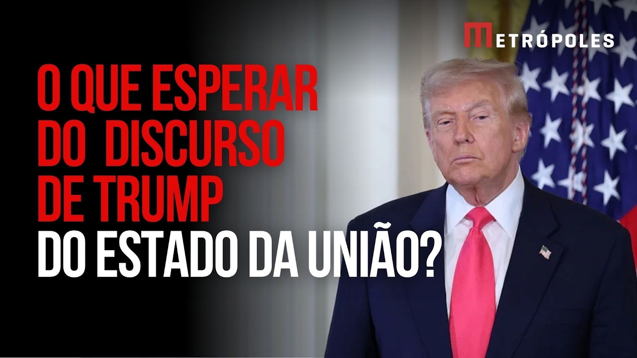 Guerra contra o Irã, economia e imigração: saiba o que esperar do discurso inédito de Trump