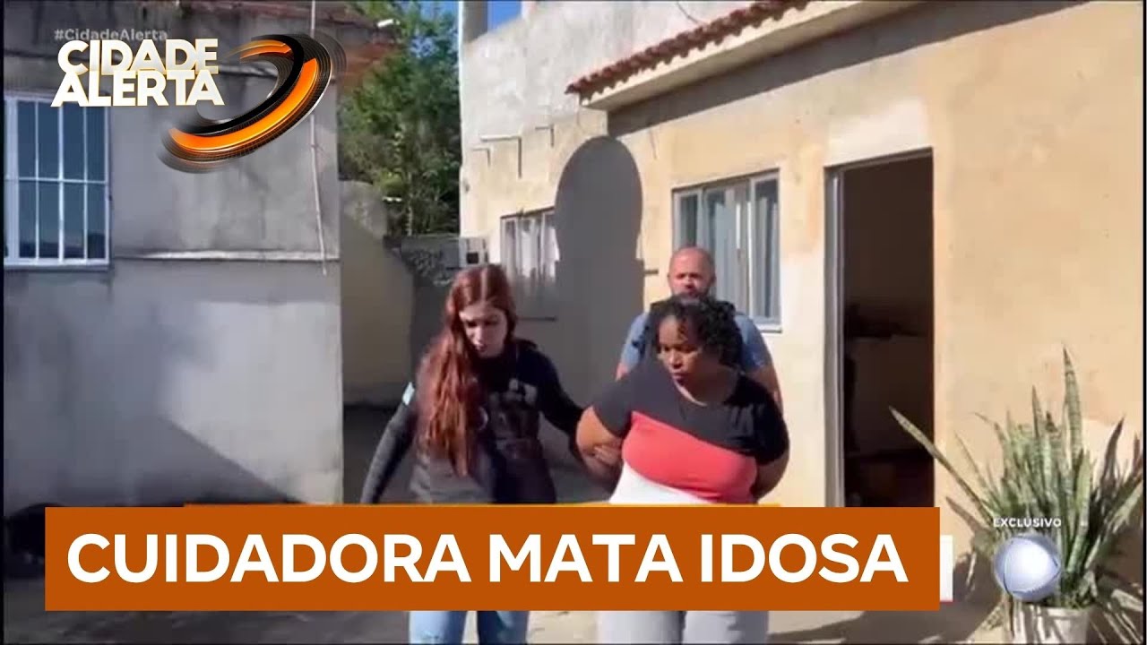 Cuidadora de idosos é presa após planejar morte do filho de paciente no Rio de Janeiro