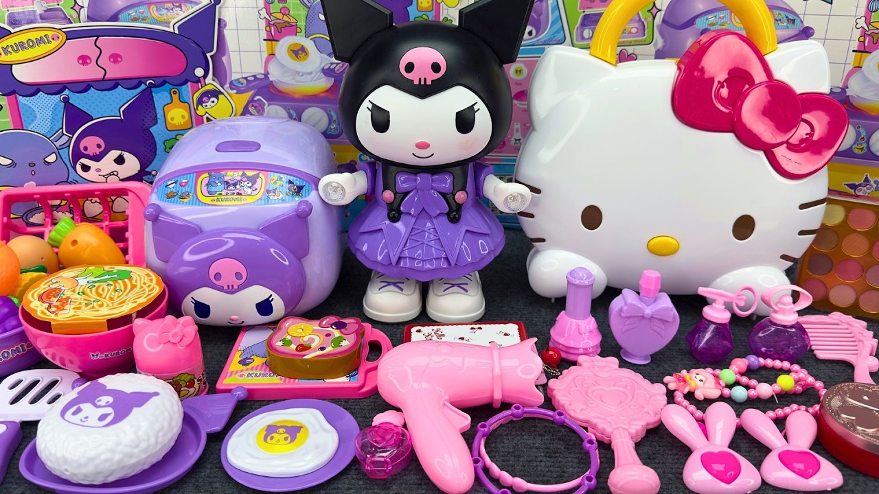 Ultimate ASMR Kuromi Sanrio House BEST Relaxation Unboxing | TOY PLAYSET ASMR 2026