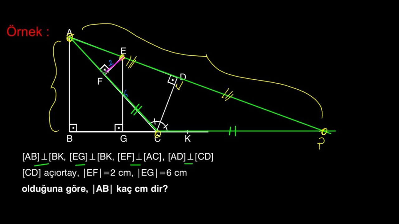 ÜÇGENLER | İKİZKENAR ÜÇGEN-4 | GEOMETRİ | METİN HOCAM