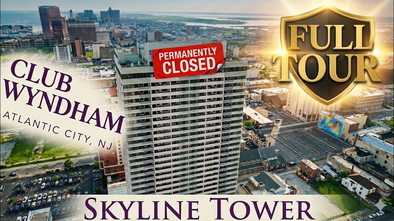 Full Tour - Wyndham Skyline Tower Atlantic City, NJ - Great Place for Families