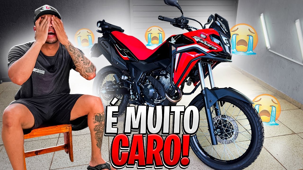 QUANDO CUSTA MANTER A XRE SAHARA 300?! COM UM SALÁRIO MÍNIMO?!