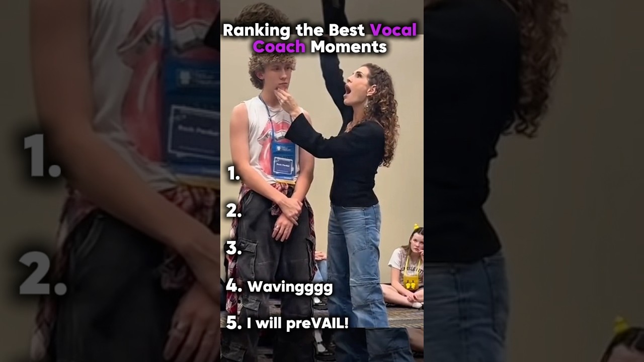 Ranking the best VOCAL COACH moments #singing