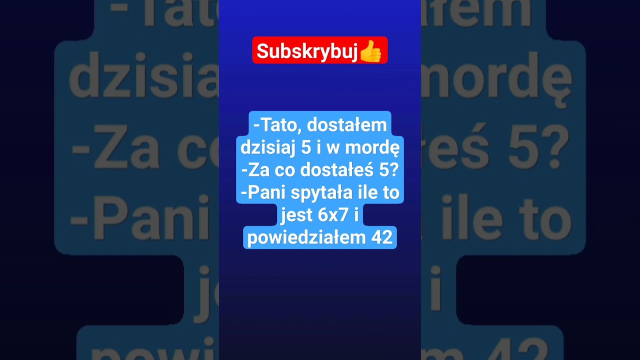🤣Szkoła...🤣#subskrybuj #funny #dowcipy #jasiu