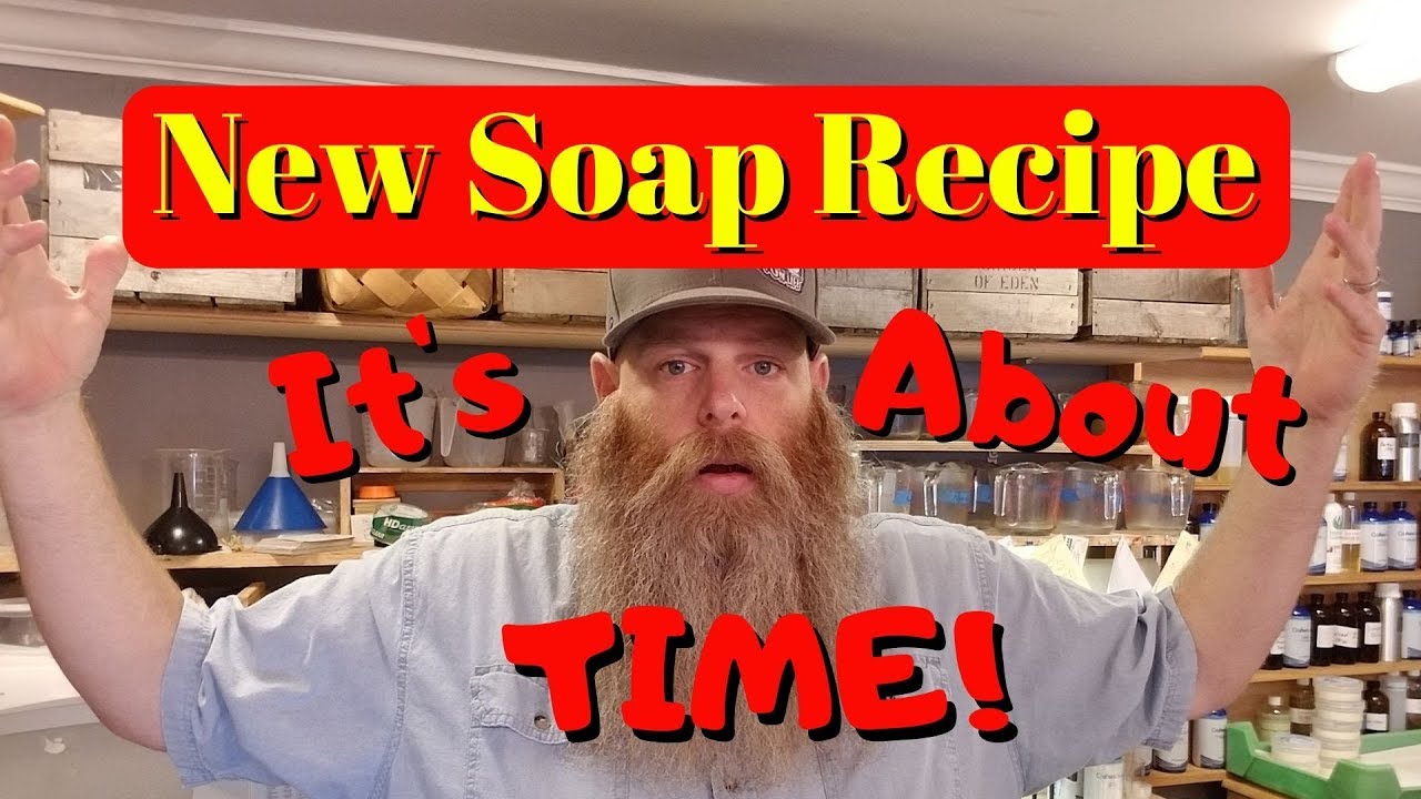 Making soap with Uncle Jon... Finally!- Soap Making 101 with recipe