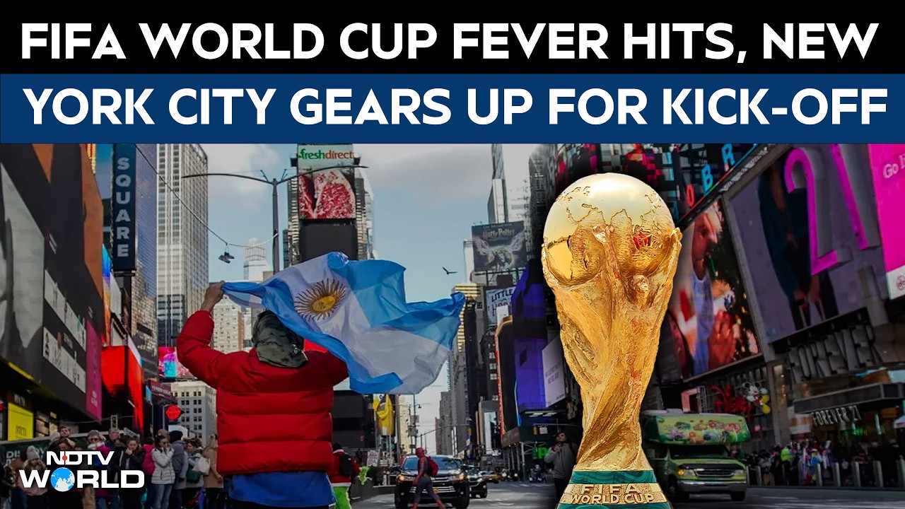Чемпионат мира по футболу FIFA 2026 | Чемпионат мира по футболу охватил Нью-Йорк | Город готовитс...