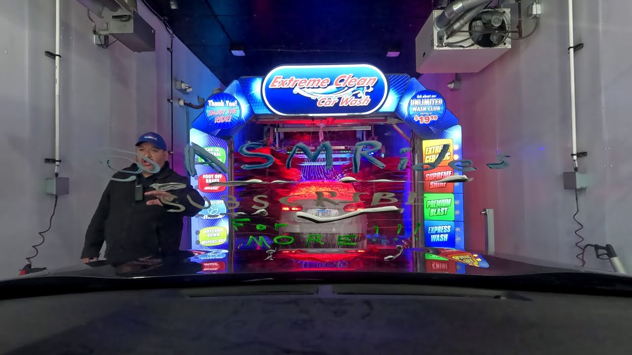 Extreme Clean Car Wash Sonny's Tunnel of Streamwood, IL GoPro 4K POV ASMR