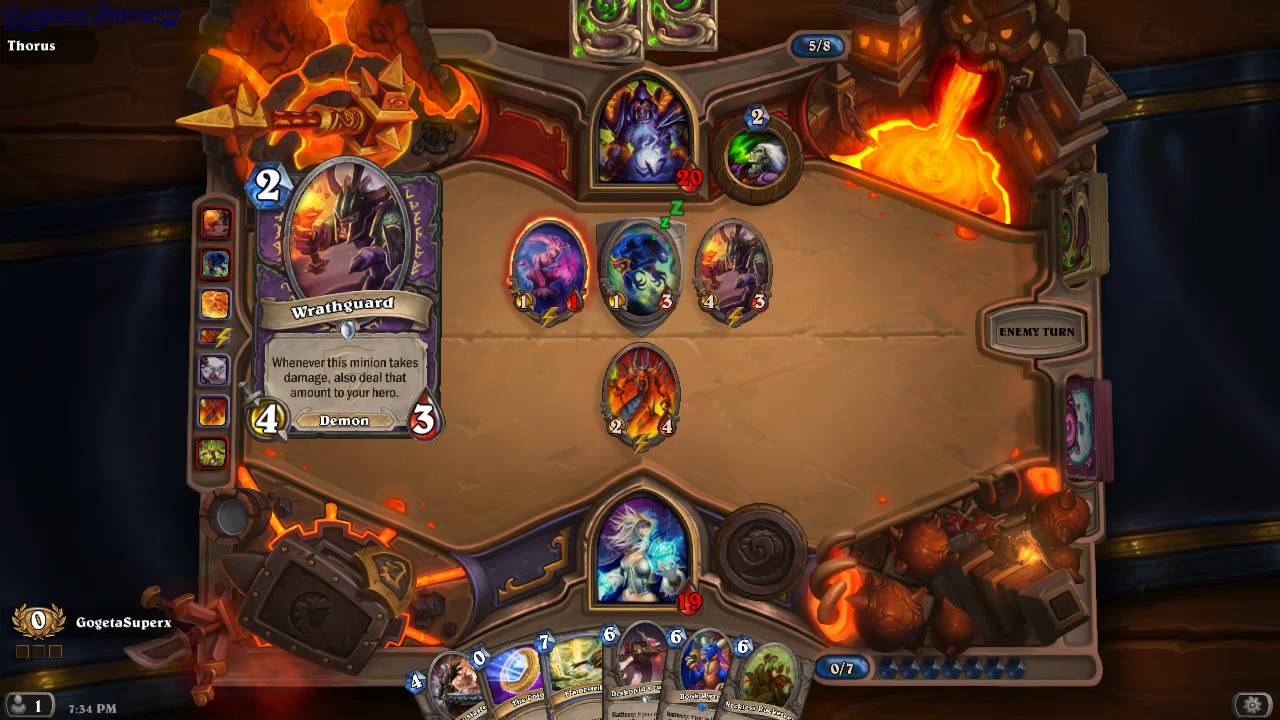 Hearthstone Karazhan Arena #26 - 9 wins - GogetaSuperx