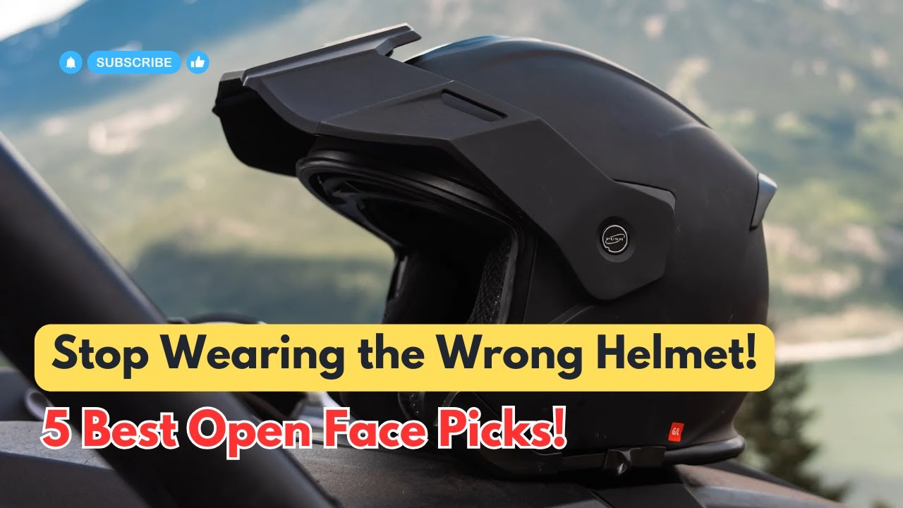 Stop Wearing the Wrong Helmet! 5 Best Open Face Picks for 2025!