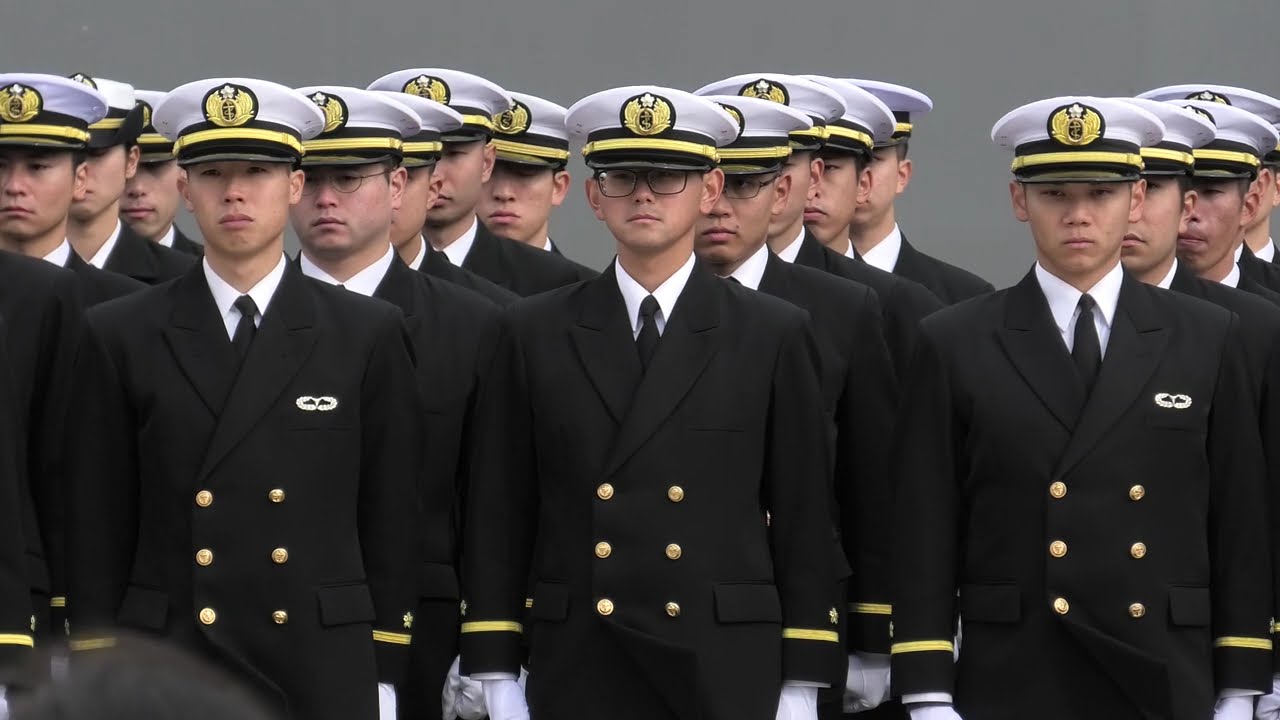 練習艦隊帰国行事2025｜防衛副大臣退場