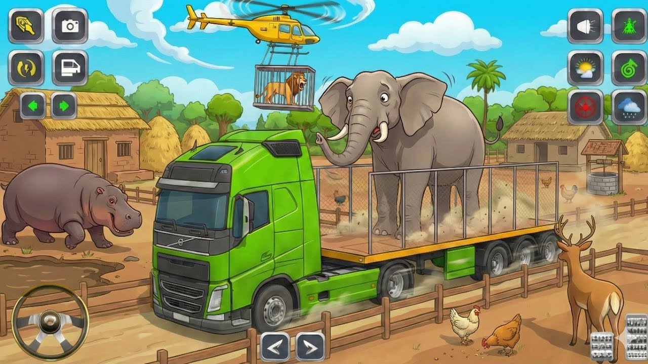Animal Cargo Truck Driving Game 3D Animal Transport Cargo Truck 2026 Android Gameplay #2 | DDK Games