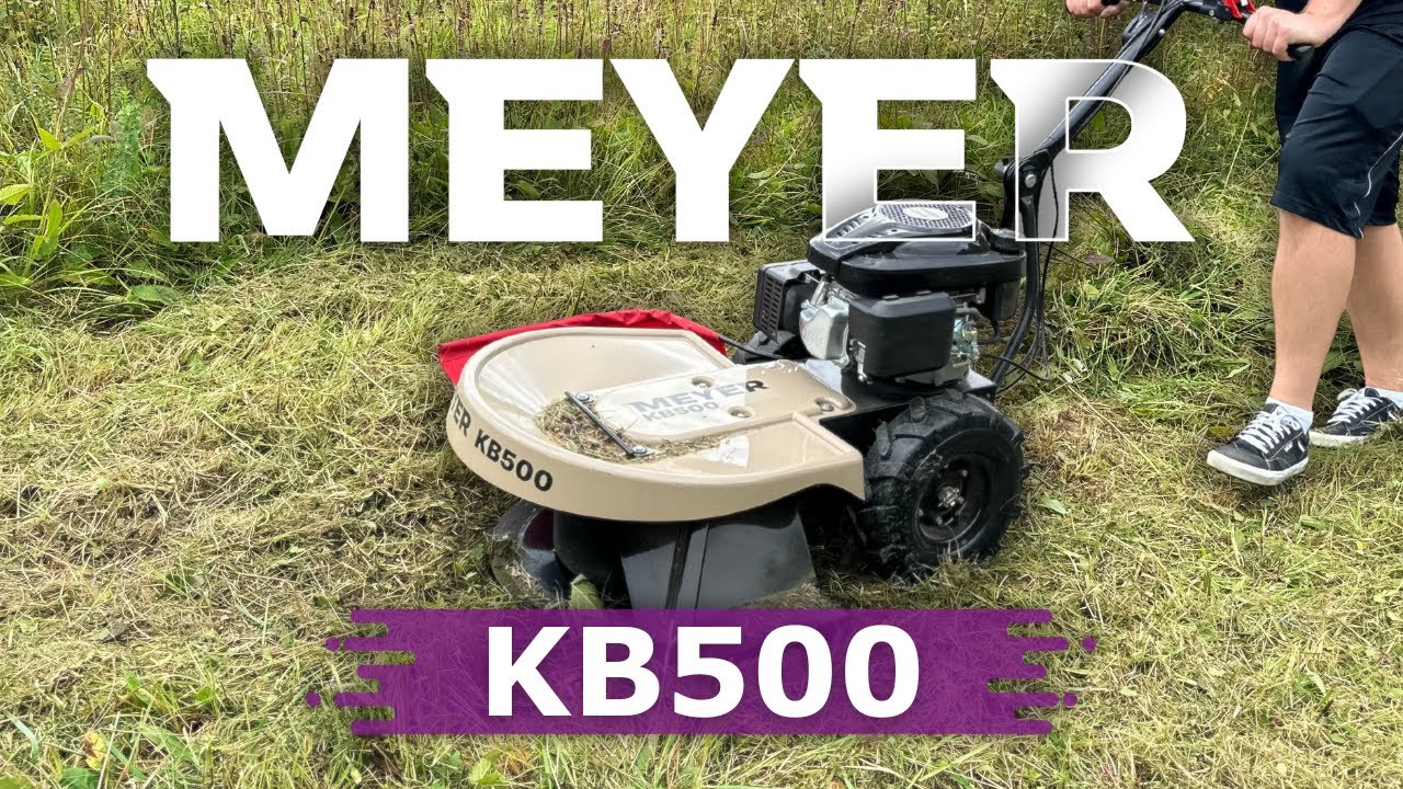 Kosiarka Bębnowa KB500 ➡️ zobacz TEST w wysokiej trawie!