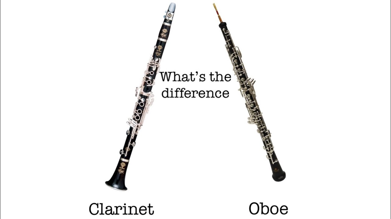 What is the difference between an oboe and a clarinet.