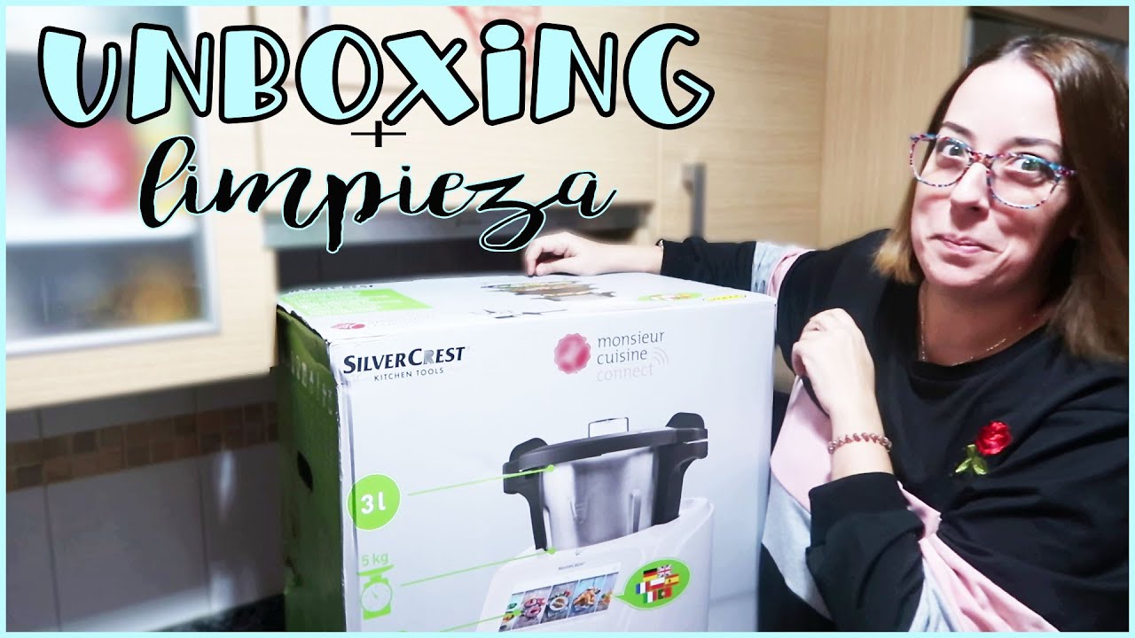 MONSIEUR CUISINE CONNECT | UNBOXING Y LIMPIEZA DEL ROBOT DE COCINA DE LIDL 2020