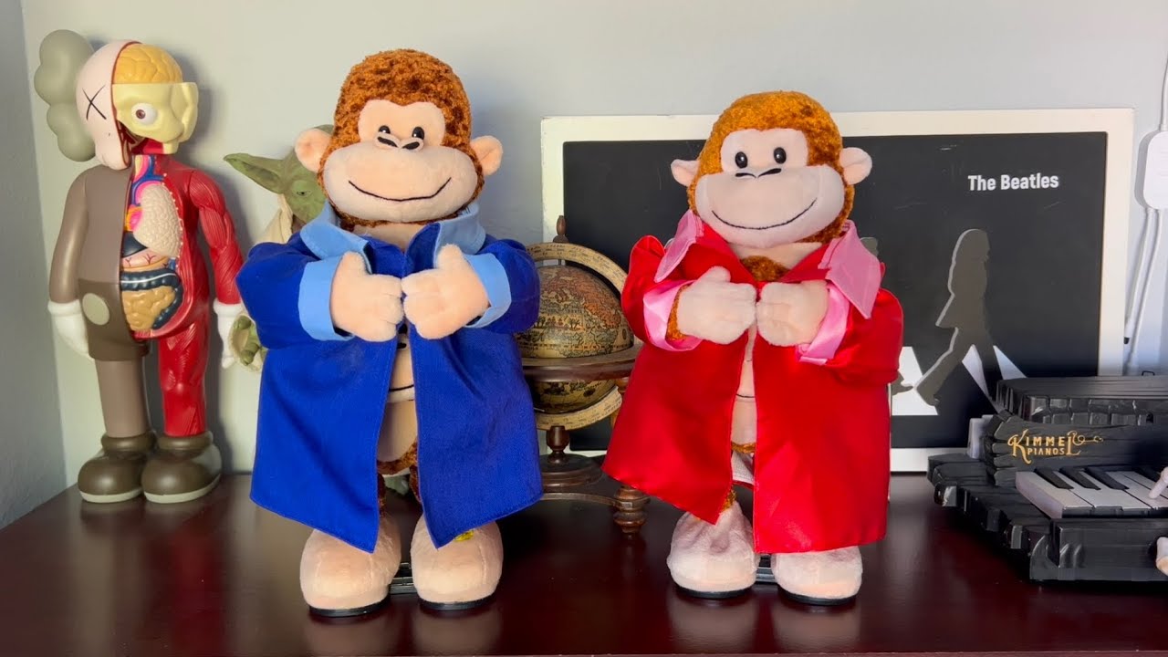 Prototype & Produced “Just the Two of Us” Gemmy Flirty Flasher Double Monkeys