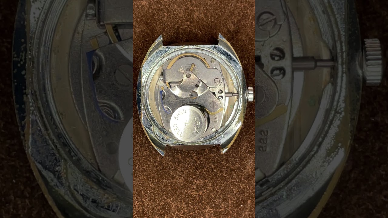 Timex Electric Vintage battery powered mechanical watch movement タイメックス エレクトリック ヴィンテージ電池式腕時計 ムーブメント