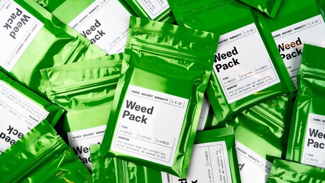 'Cards Against Humanity' funds weed legalization