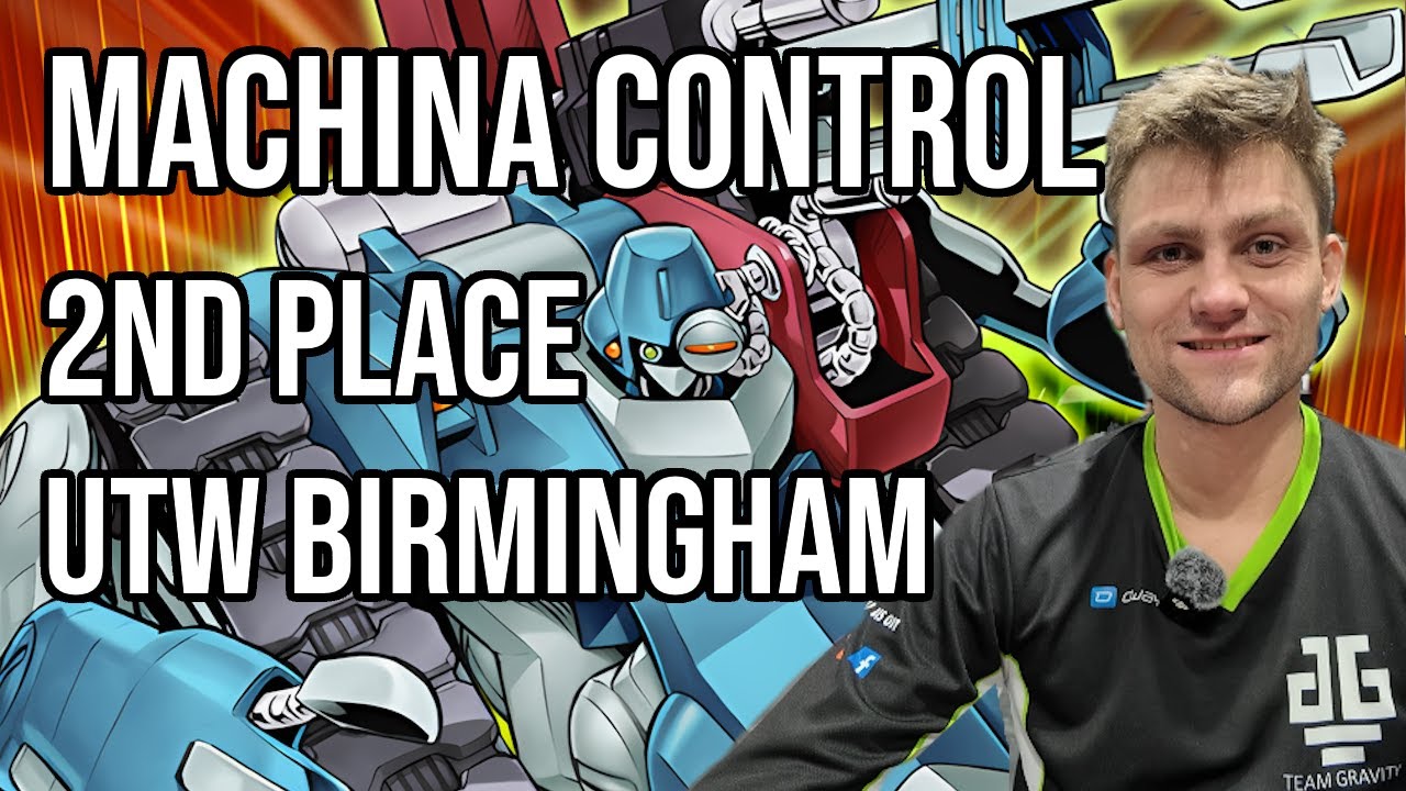 2nd PLACE MACHINA CONTROL DECK PROFILE - Yugioh Edison UTW Birmingham with Lars Junginger