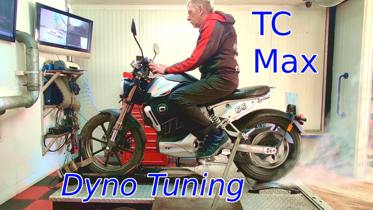 Super Soco TC Max — настройка на динамометре