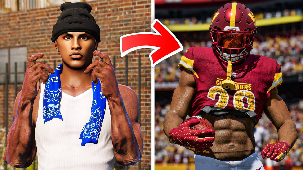 How This CRIP Became An NFL Star!!! FULL MOVIE