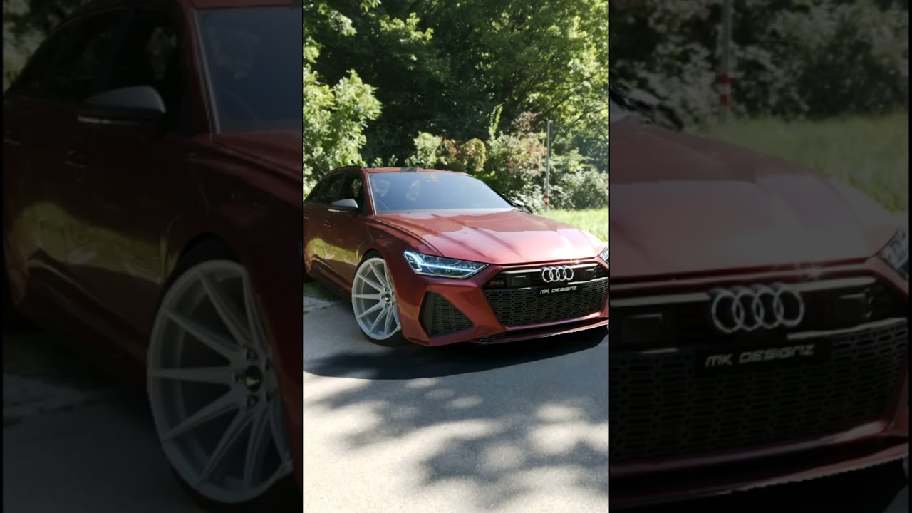 Audi rs6 lowlife #audirs6 #audi #modified #cg #3dsmax #shortvideo