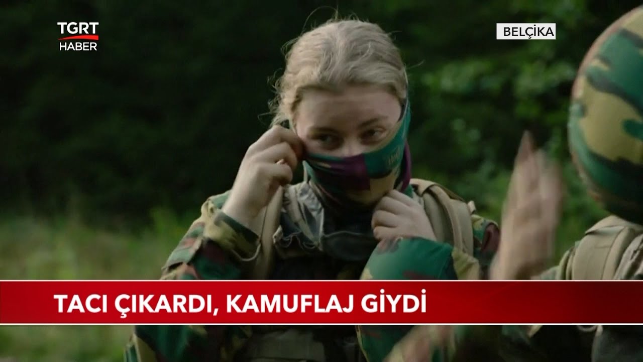 Belçika Tahtının Varisi Prenses Elisabeth Askerlik Yapıyor