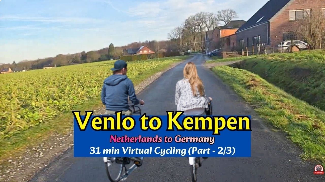 By e-bike from Venlo The Netherlands to Kempen Germany part 2 of 3